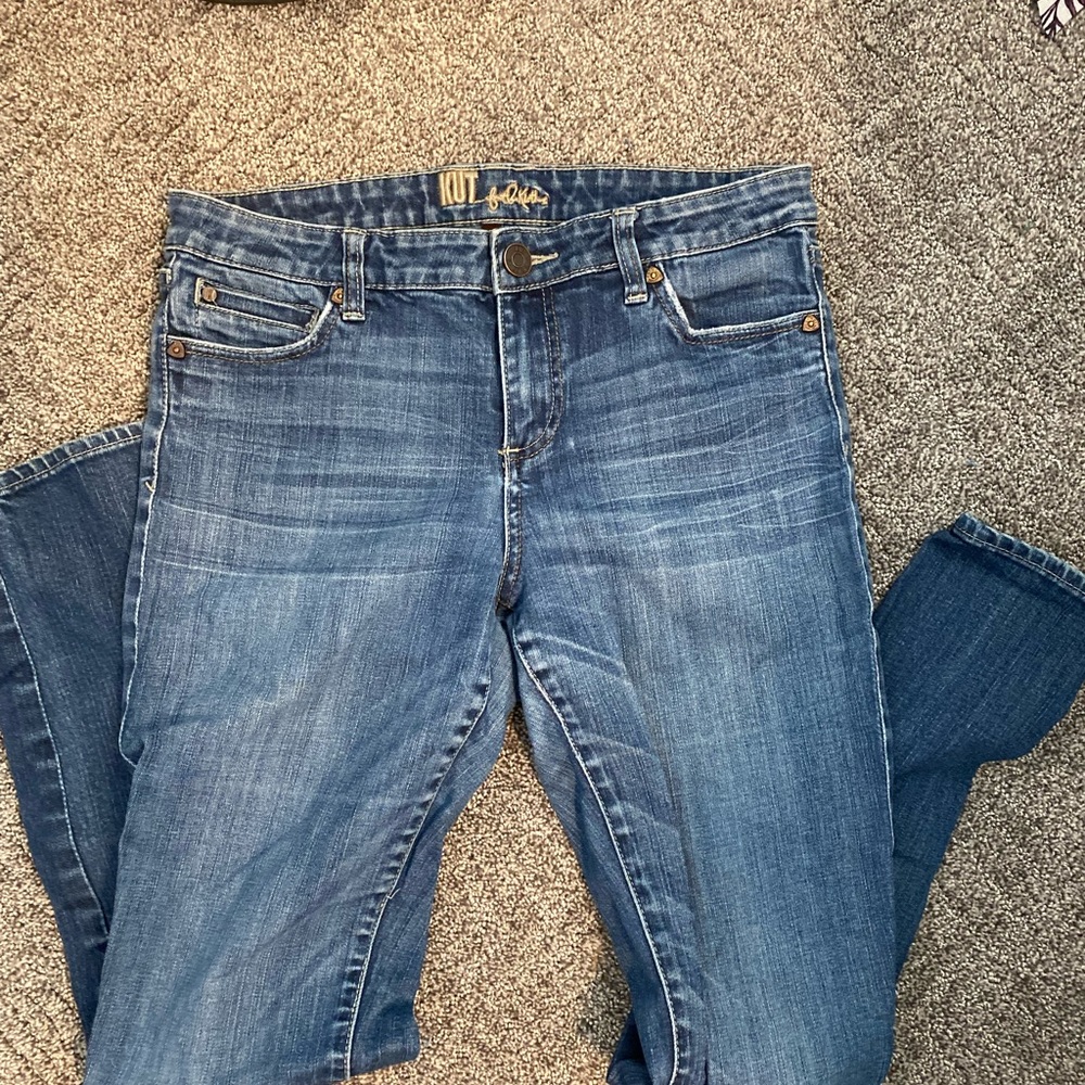 KUT from the kloth straight leg jeans